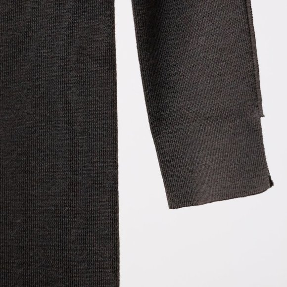 Annette Gortz Grey Asymmetrical Wool Sweater - Picture 6 of 11